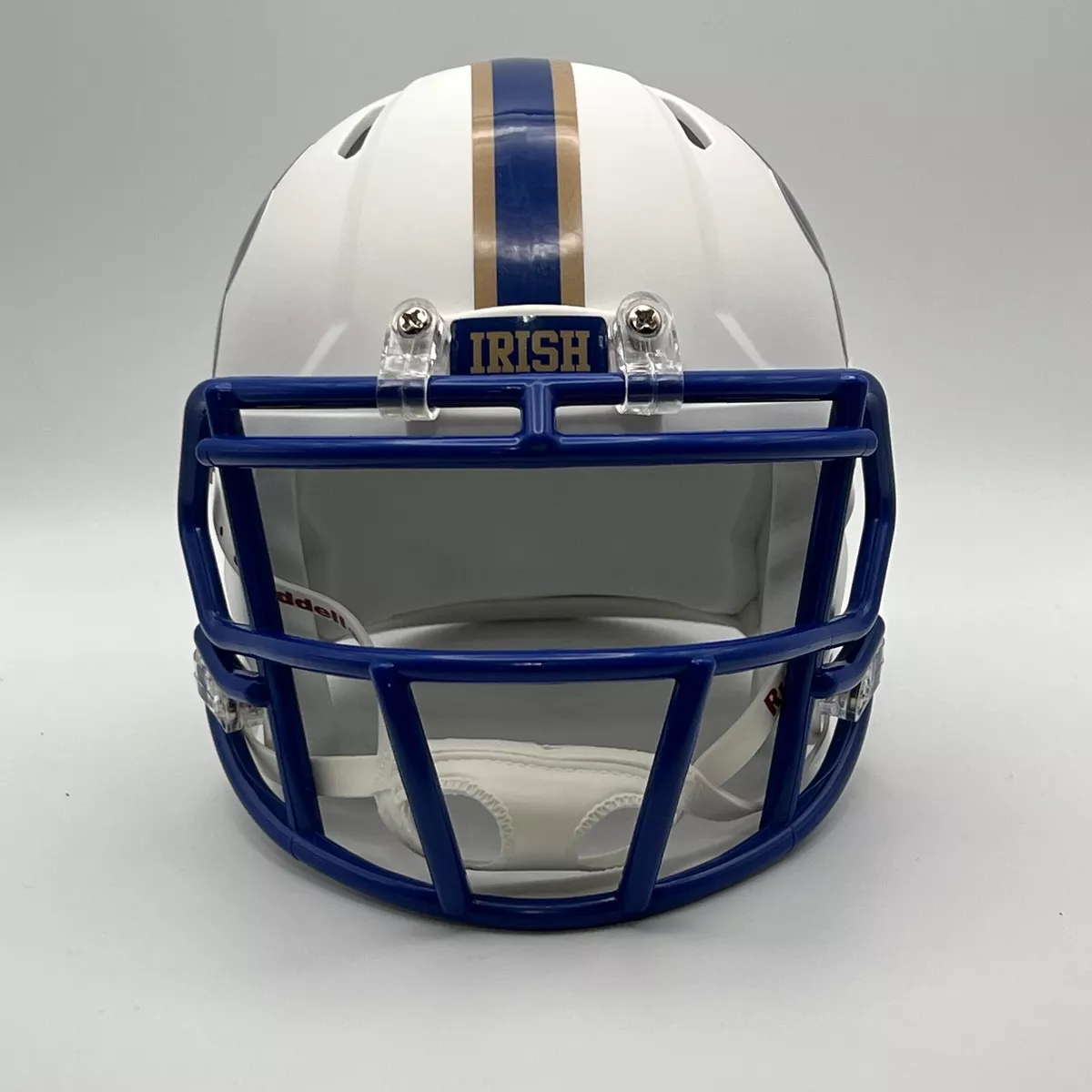 Matte blue hotsell football helmet