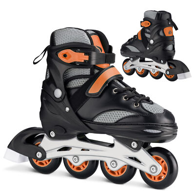 Paire de roller enfants – Patins roulettes en ligne ajustables