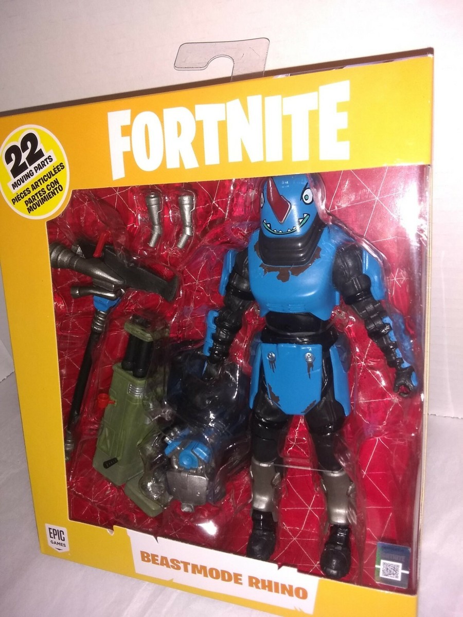 Epic Games Fortnite Beastmode Rhino 7 inch Action Figure McFarlane