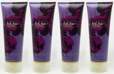 4 Bath & Body Works DARK KISS Triple Moisture Body Cream 8 oz