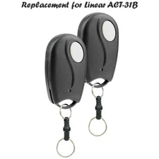 For ACT-34B LINEAR Keyring Transmitter ACP00872 318mhz Garage Door Opener Remote
