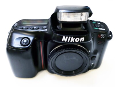 Nikon N50 35mm SLR Film Camera Body Only in Fully Functional Excellent Condition