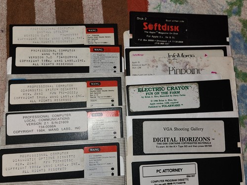 10- 5.25 FLOPPY DISKS. (5 1/4 FLOPPY DISKETTES) - Photo 6/9