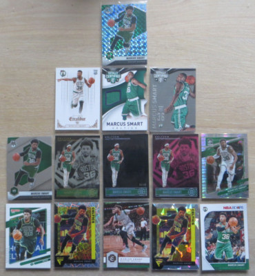   2014-15 Totally Certified Jerseys Die Cuts #81 Marcus Smart RCs + 13 C Celtics