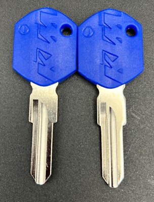 2 Key Blanks Replacement Key Blank for KTM 125 Motorcycles Codes 8001-9554