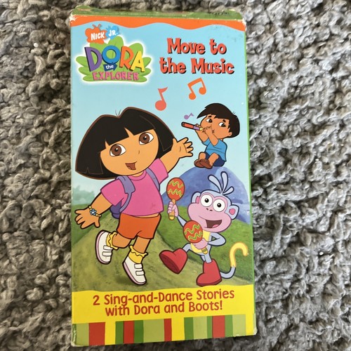 Nick Jr. Dora the Explorer: Move to the Music | Kids' VHS | 2002 | eBay