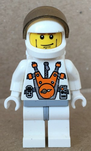 LEGO ®-Minifigur Mars Mission Astronaut mit Helm + Rucksack weiß OXYGEN - mm014 - Picture 2 of 5