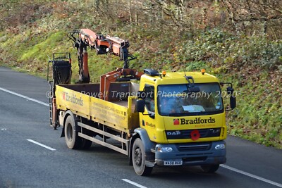 LKW Foto 12x8 - DAF LF - Bradfords Baubedarf - WA58 BGO