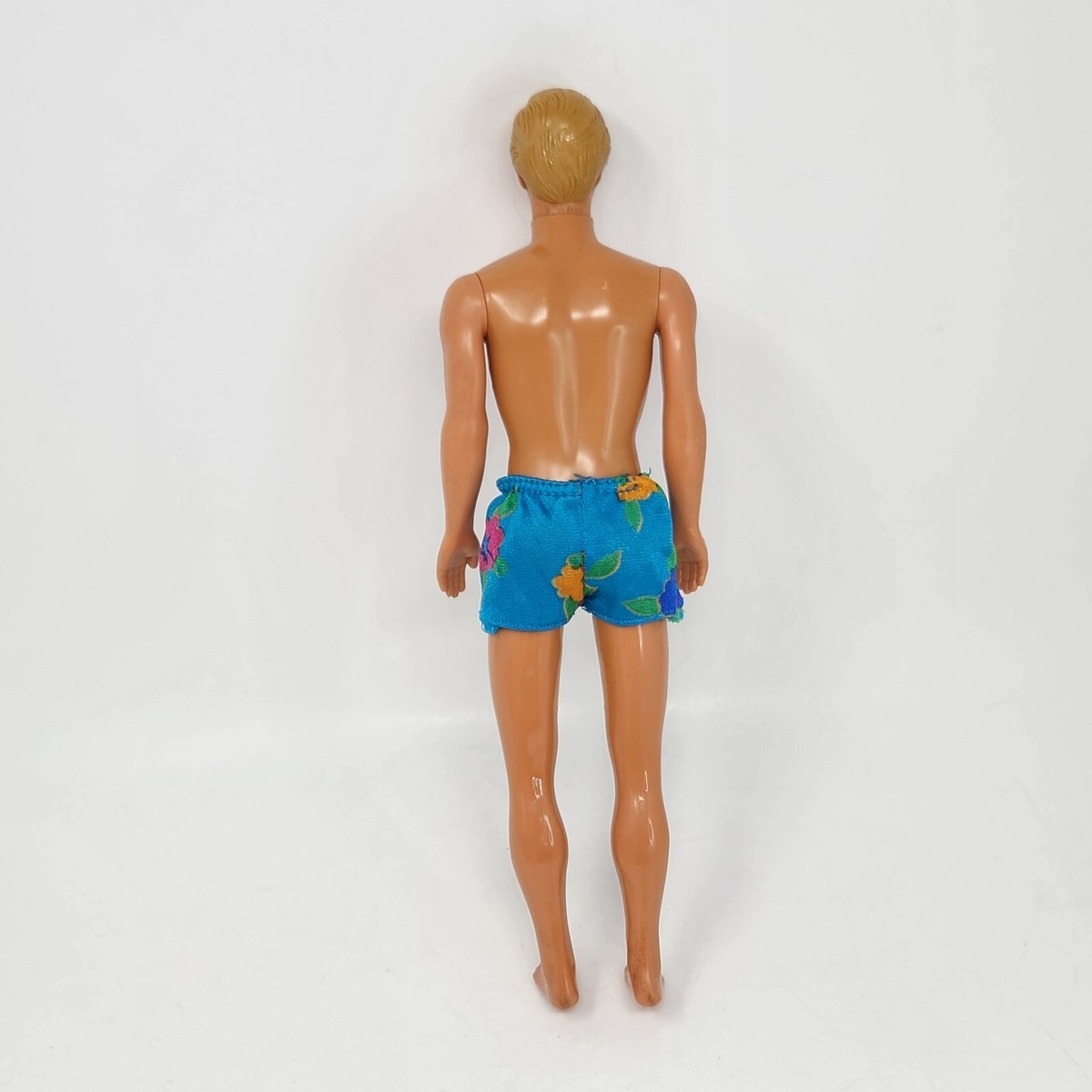 VINTAGE 1987 MATTEL ISLAND FUN KEN BARBIE DOLL # 4060 BEACH BLONDE