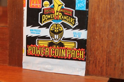 Vintage 1994 Mighty Morphin Power Rangers POG Power Coin Pack