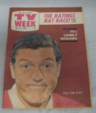 Vintage TV Week Magazine NSW July 1967 Dick Van Dyke