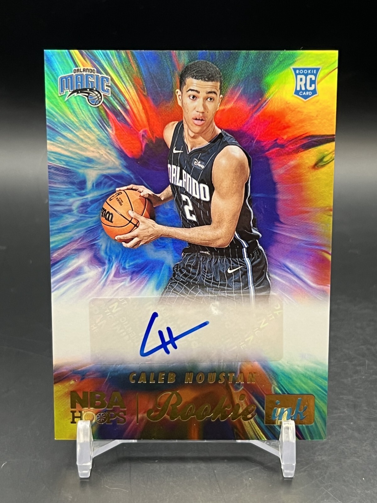 2022 Panini Hoops Rookie Ink #RI-CHT Caleb Houstan - RC
