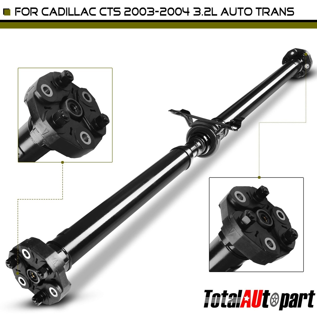 Driveshaft Flex Joint Coupling For 2003-2004 Cadillac CTS & 2004-2005 SRX A/T V6