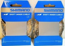 2 Packs of Shimano Shift Inner Cable 2100mm, 1.2mm