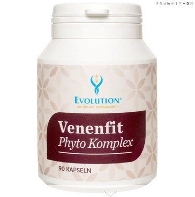 Evolution Venenfit Phyto Komplex, Kapseln 90Stück (366,11 EUR/kg)
