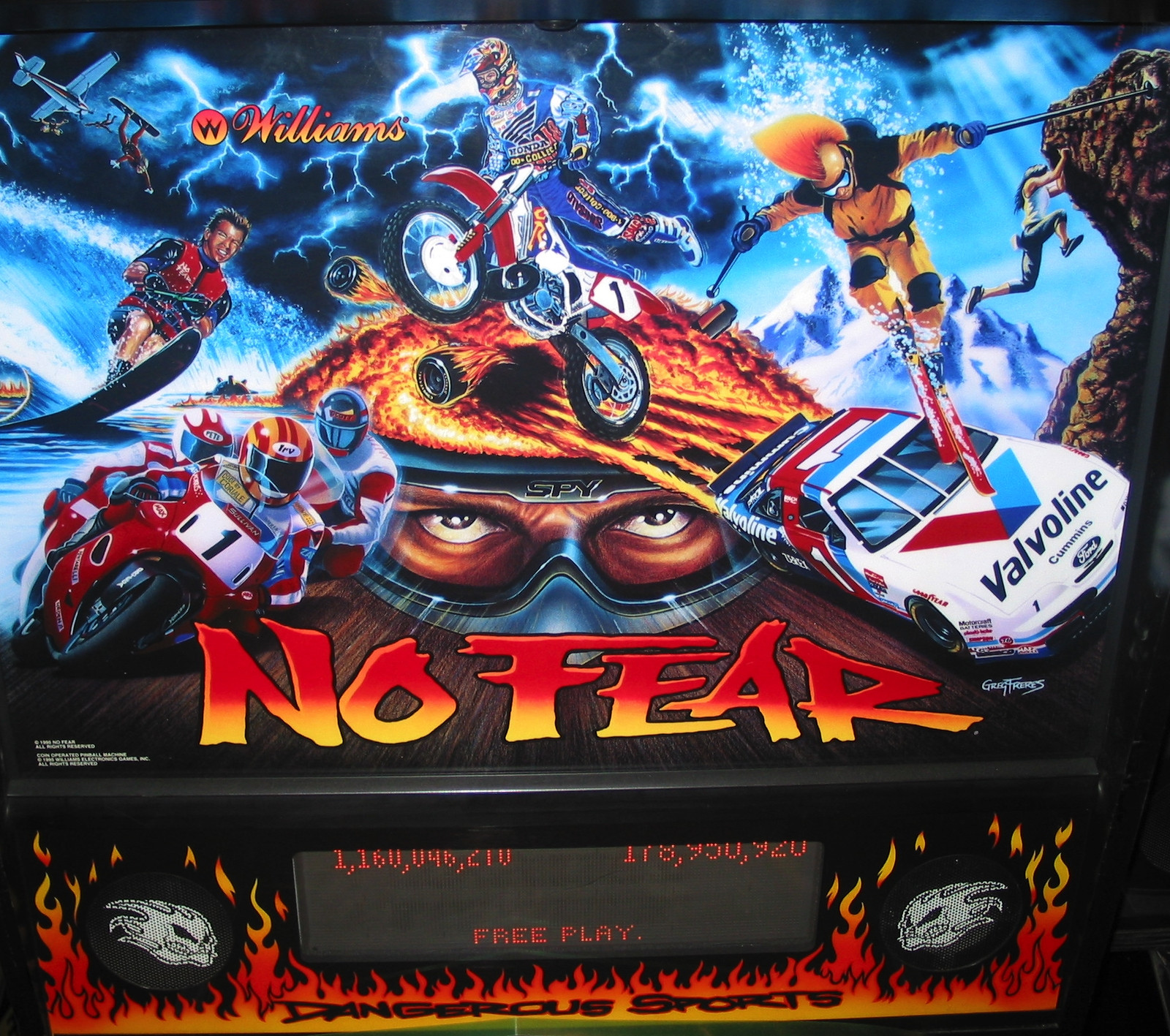 Update pinball No Fear logiciel d'optimisation des scores et correcteur