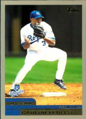 #282 Carlos Febles - Kansas City Royals - 2000 Topps Baseball