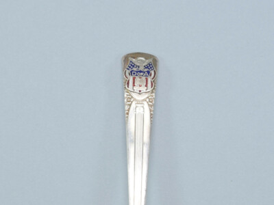 D of A Shield Daughters of America Collectible Spoon Embassy Silverplate 1939