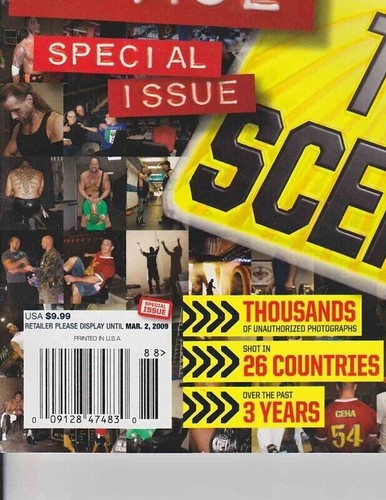 WWE Magazine All Access Behind The Scenes Back Stage Special Issue 2009 WWF - Picture 5 of 10