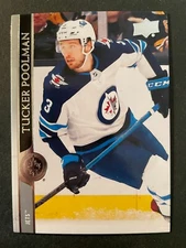 Tucker POOLMAN 2020-21 Upper Deck Series 2 Hockey #447 Winnipeg Jets