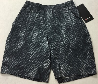 Lululemon Men s Pace Breaker 9  Lined Shorts LM7AAYS BHMI Blue Print Size S