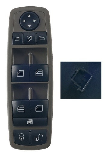Bouton de lève-vitre conducteur pour Mercedes Classe B W245