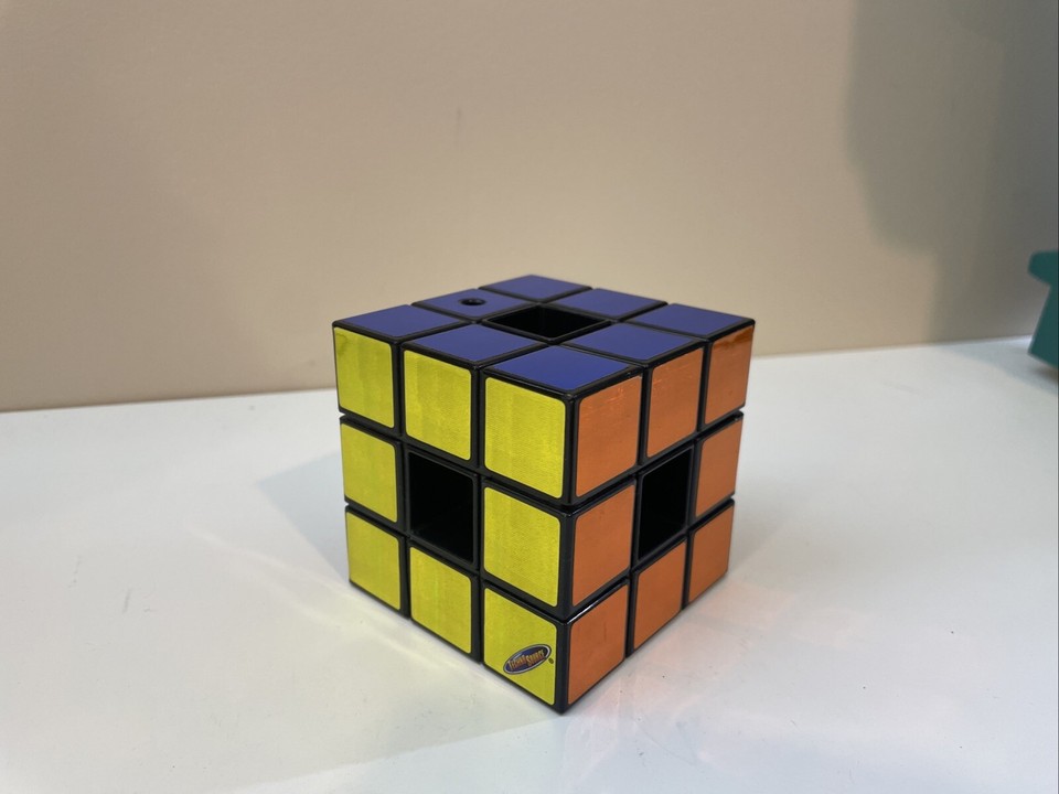 RUBIK'S CUBE Revolution 3000 w/ 6 Electronic Single & Multi Player Game ...