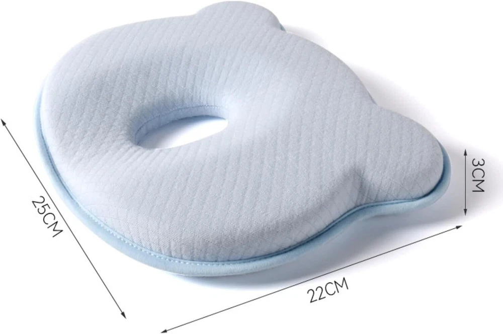 Travel Pillow Bedding Set is Made of Memory Foam and with Pure Cotton Pillowcase