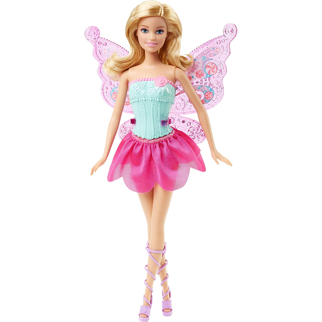 barbie fairy dress A little side by side of my finished barbie fairy secret fairy dress!   This is making me want to finish the wings more than ever!!  Hopefully I will be able to