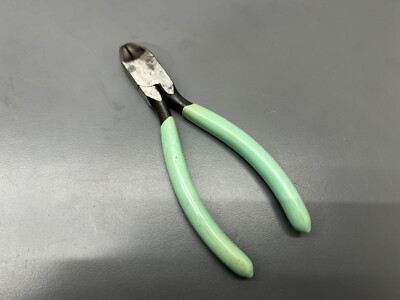 (T) VINTAGE UTICA TOOLS 47-5 5'' DIAGONAL CUTTING PLIERS STRIPPERS - VGC - USA