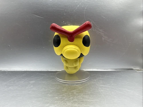 Pokemon Shiny Caterpie Funko Pop 848. Painted By Me. (comes In Original Box)