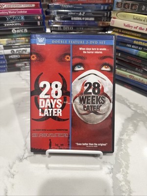 28 DAYS LATER / 28 WEEKS LATER (DVD 2009, 2-Disc Set) *Rare, OOP Full Screen