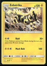 ZEBSTRIKA 45/181 RARE TEAM UP POKEMON NM/M