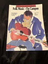 Folk Music - On Campus Guitar Sheet Music The Creative Concepts Library Book 5