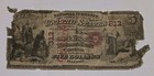1864 FNB Canton, IL Contemporary Counterfeit National Banknote Ch 312 $5 — photo 1