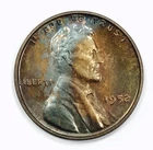 *1952 LINCOLN WHEAT CENT PROOF* *GEM BU+++* *RAINBOW TONER* NR #G4012
