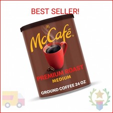 McCafe Premium Medium Roast Ground Coffee 24 oz Canister