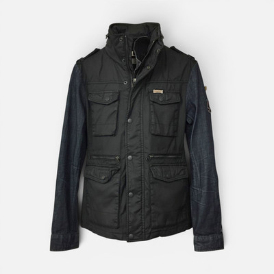 KHUJO Herren Jacke Modell: Stay Schwarz S