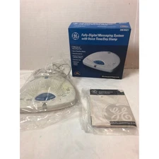 General Electric Digital Messaging System 29878GE1-B With Cords Works
