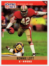 1990 Pro Set Football - Vets/RCs #1-801 - You Pick - Complete Your Set