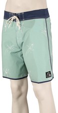 Quiksilver Original Scallop 18" Boardshorts - Jade Green - New