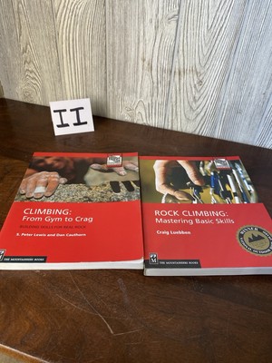 Rock Climbing Mastering Basic Skills Lot Of 2 Rock Climbing Books