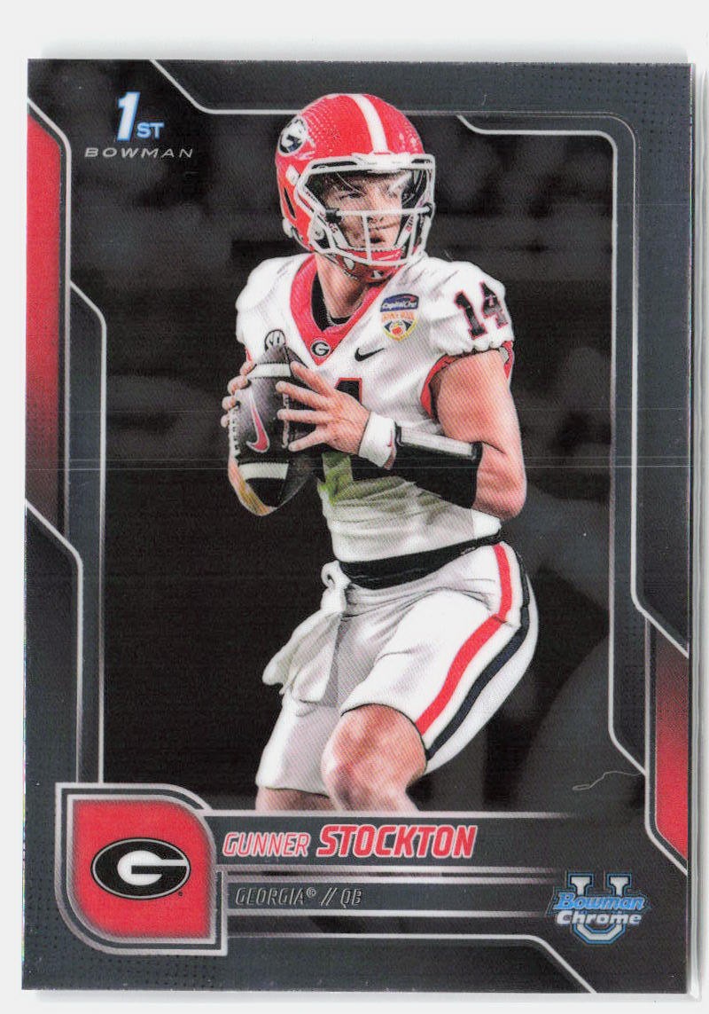 2025 Bowman University Chrome #131 Gunner Stockton