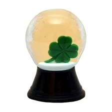Alexander Taron Importer PR1175 Perzy Snowglobe, Mini 4-Leaf Clover-1.5" H W ...