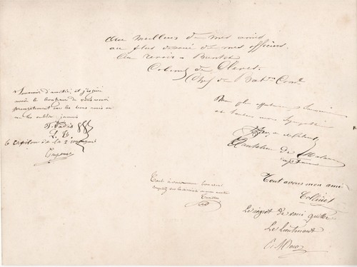 Officier Francs-Tireurs Paris Guerre 1870 1871 Angers Photo albumine militaire - Imagen 3 de 3
