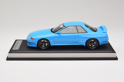 MH029CB Nissan Skyline GT-R R32 Customized Version Blue Motorhelix 1/18