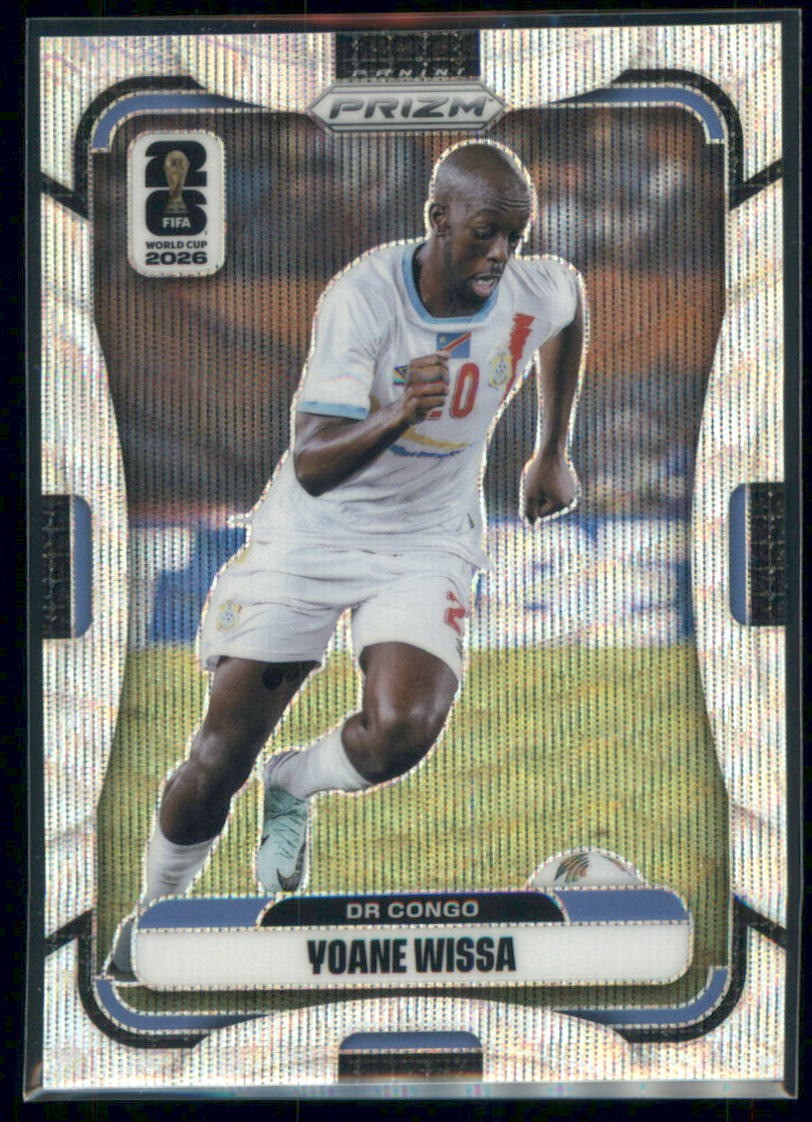 2026 Panini Prizm FIFA World Cup #467 Yoane Wissa Wave Prizm