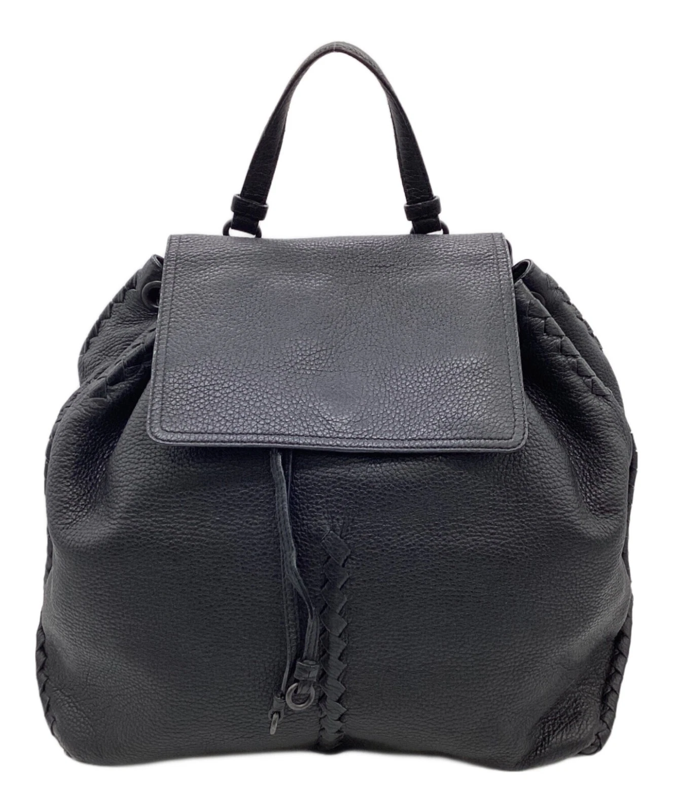 Bottega Veneta — BOTTEGA VENETA Cervo Backpack Black #TFB2450