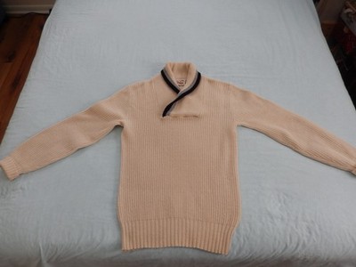 TRUE Vintage WPL7720 CAMPUS Bulky Knit Lambs Wool Sweater Men's M 1950's 60s Era