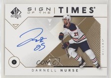 2018-19 SP Authentic Sign of the Times Darnell Nurse #SOTT-DN Auto 0l2